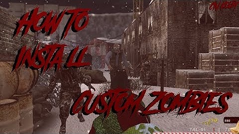 How To Install Custom Zombies On Windows 10!