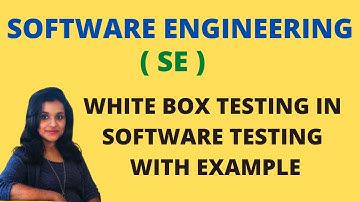 White Box Testing in Software Testing with Example |SE|