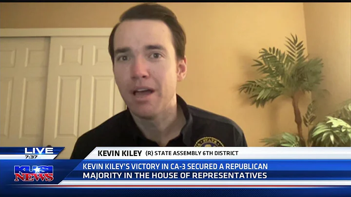 Kevin Kiley's victory in California grants GOP Majority in House of Representatives