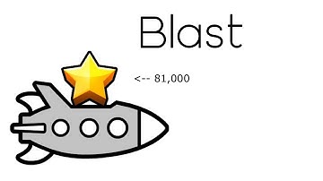 81,000 stars | Blast by AMightyDuck | Geometry Dash