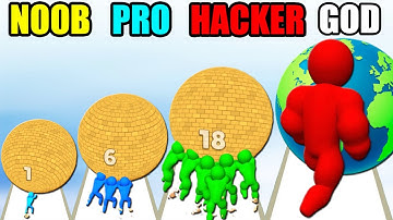 NOOB vs PRO vs HACKER vs GOD Rescue Push #2