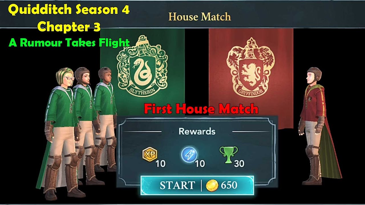 Quidditch Season 4 Chapter 3 Harry Potter Hogwarts Mystery - YouTube