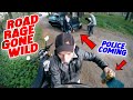 Angry People Attack Bikers 2021 - Motorcycle Compilation Police Involved