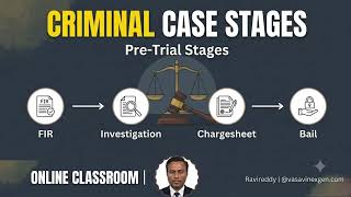 Criminal Case Stages Explained | Pre-Trial Procedure & Legal Guide Part 1 by Ravireddy