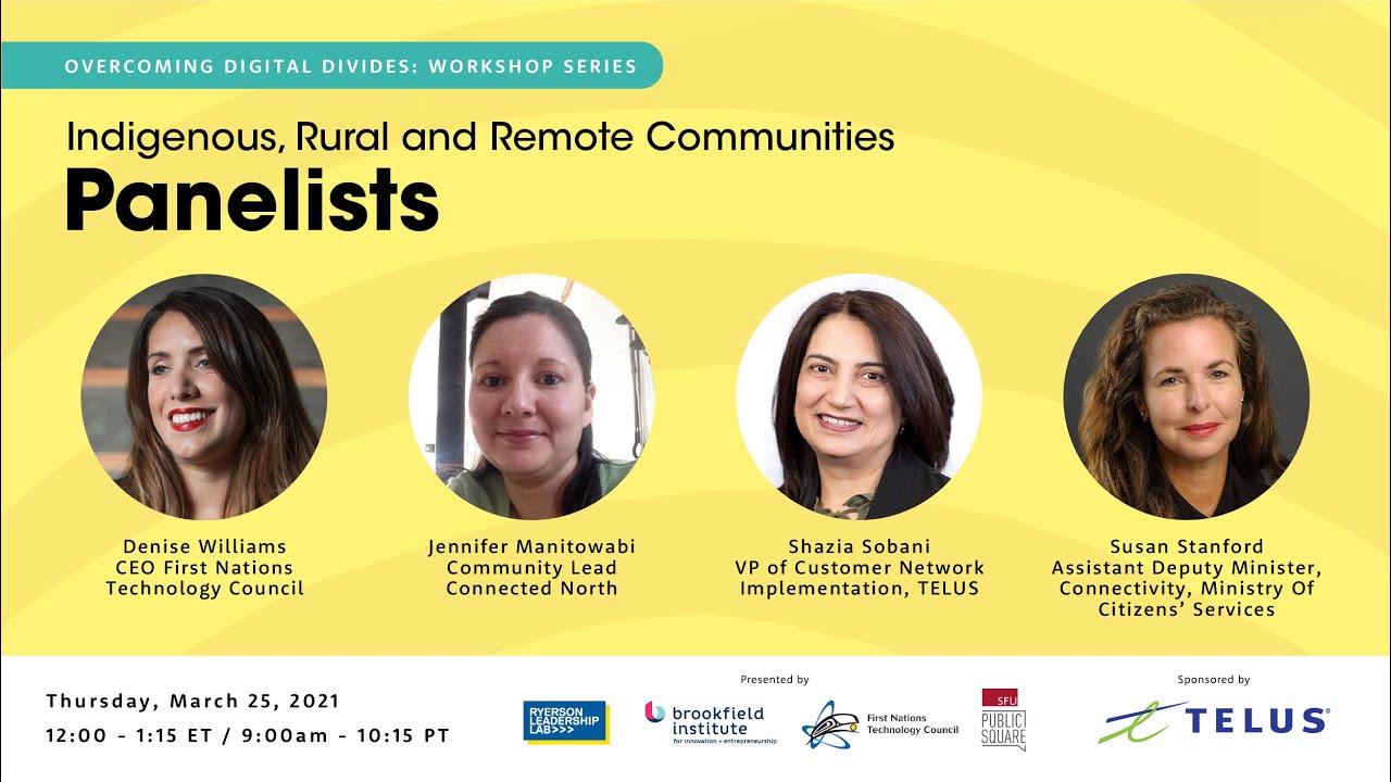 Indigenous, Rural & Remote Communities | Overcoming Digital Divides ...