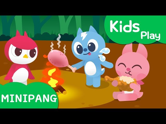 Learn expression with Miniforce | Eating Chicken | Miniforce eating turkey | Mini-Pang TV Kids Play class=