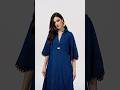 Denim Reimagined: The Exquisite Embroidered Jacquard Gown for Modern Banquet Elegance #fashion