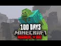 I Survived 100 Days in a Minecraft Nuclear Winter... Here's What Happened