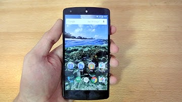 Nexus 5 - OFFICIAL Android 6.0 Marshmallow - Review HD