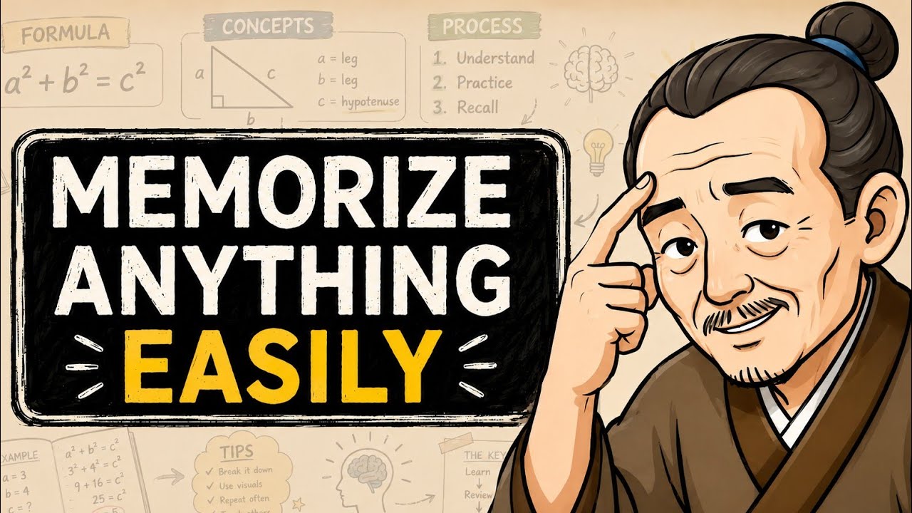 How to Memorize Anything You Learn (6 Japanese Techniques That Actually Work)