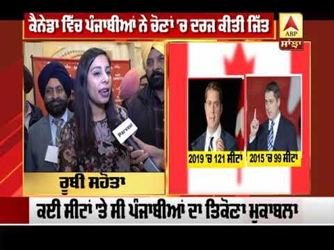 Brampton ਦੀਆਂ 5 ਸੀਟਾਂ `ਤੇ ਪੰਜਾਬੀ ਛਾਏ | ABP Sanjha |