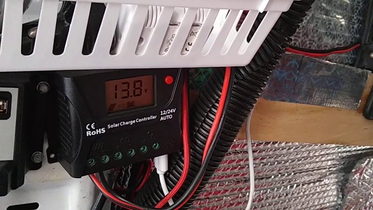 Results of solar panels mounted on cargo box! YouTube