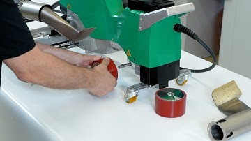 Leister Tutorial | VARIANT 700/702/704: How to change welding width from 40 mm to 50 mm