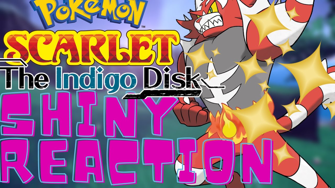 I GOT SHINY INCINEROAR | POKÉMON SCARLET And VIOLET THE INDIGO DISK!!!🤯 ...