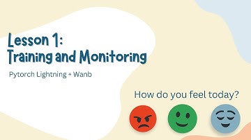 Lesson 1 - Model training and monitoring | from scratch | Pytorch Lightning and WandB | MLOps