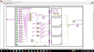 Calculator Labview without events & design patterns