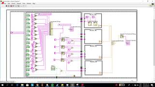 Calculator Labview without events & design patterns