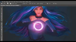 Timelapse - Drawing"MIRACLE", from Ross Draws' DTIYS challenge