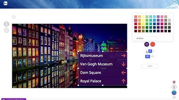 How to use the Wayfinding template in SpinetiX ARYA