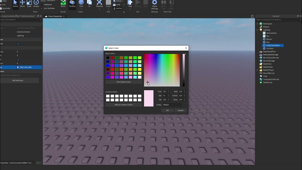 How to make your own roblox shaders in roblox studio! (Link in desc) YouTube
