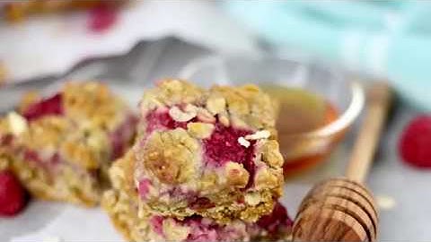 How to Make Easy Raspberry Oatmeal Bars