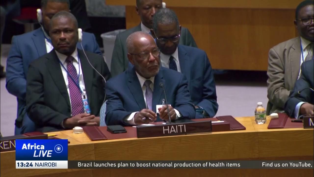 UN Security Council authorizes multinational security support mission for Haiti