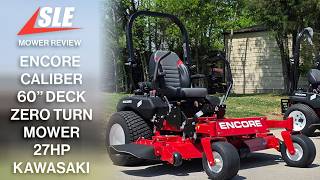 Encore Caliber Zero 60" Turn Mower 27HP KAW Review