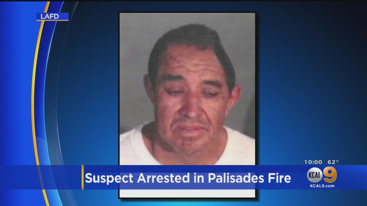 Homeless Man Charged With Arson In Palisades Fire - YouTube