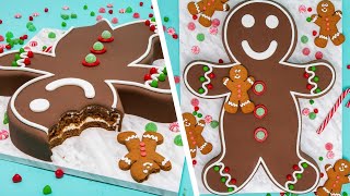 BIGGEST Gingerbread Man In The World?? | Holiday Baking Ideas | How To Cake It with Yolanda Gampp