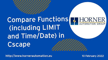 Compare Functions (Including LIMIT & Time/Date) in Cscape
