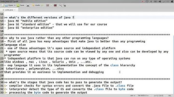 introduction to  java
