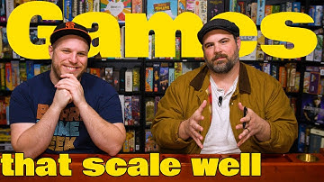 Board Games that are GREAT at all player counts