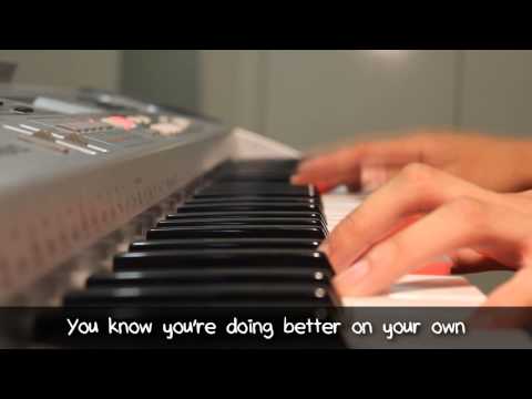 Jimmy Eat World - The Middle - Piano & Lyrics