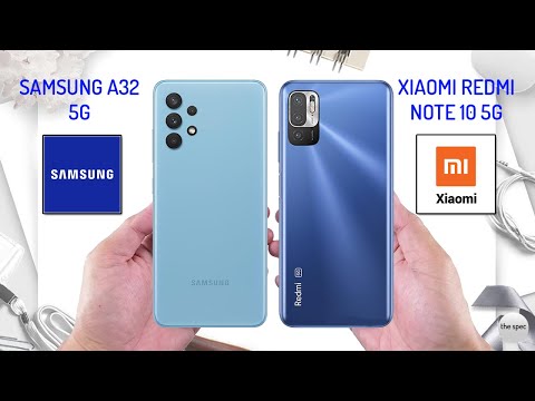 Samsung Galaxy A32 5G VS Xiaomi Redmi Note 10 5G | Full Specifications Comparison