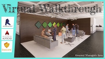 [Virtual Walkthrough] [Rendering] [Revit] [Enscape] General Manager
