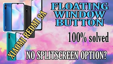Redmi 9a Not Showing Splitscreen solved 100% || Xiaomi Redmi 9a Splitscreen Problem