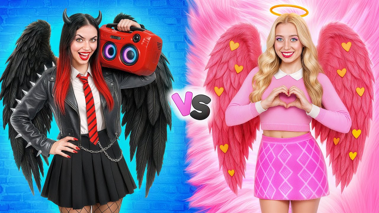 Good Girl vs Bad Girl Challenge by Multi DO Girls - YouTube