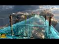 A Transparent City Connected by Glass Bridges | A Quiet Fantasy Journey