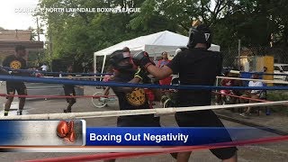 Boxing Out Negativity program encourages kids to put down guns, pick up gloves