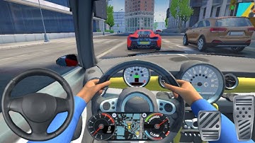 Taxi sim 2020 - Mini Cooper - Carzy Uber gameplay - Android iOS Games