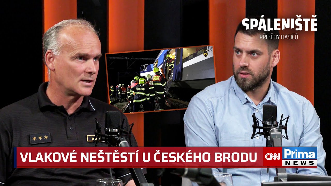 Vlakové neštěstí u Českého Brodu: Záchranná akce byla jako scéna z M*A*S*H, vzpomínají hasiči