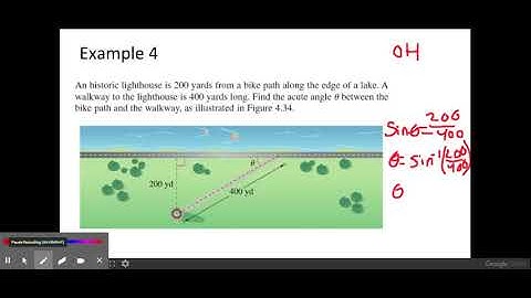 4.3 Right Triangle Trig Part 2