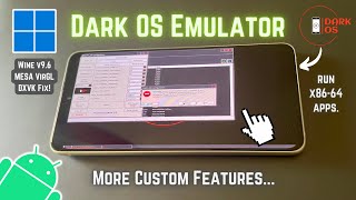 Install DARK OS PC Emulator on Android - NEW Windows Emulator!