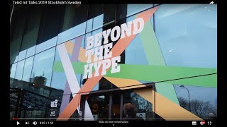 Tele2 Iot Talks 2019 Stockholm Sweden