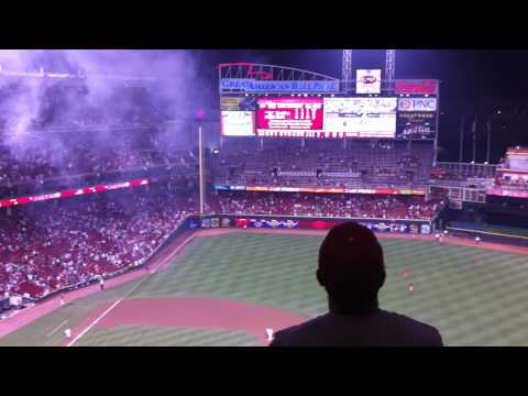 Reds vs. Rockies Final Out