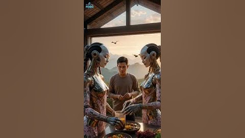 Future Hearth: Soft Sci-Fi Moments | Exploring AI#FutureRoboHub #AI #Robotics #TechInnovation