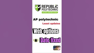 Ap polycet wev options latest update date fixed