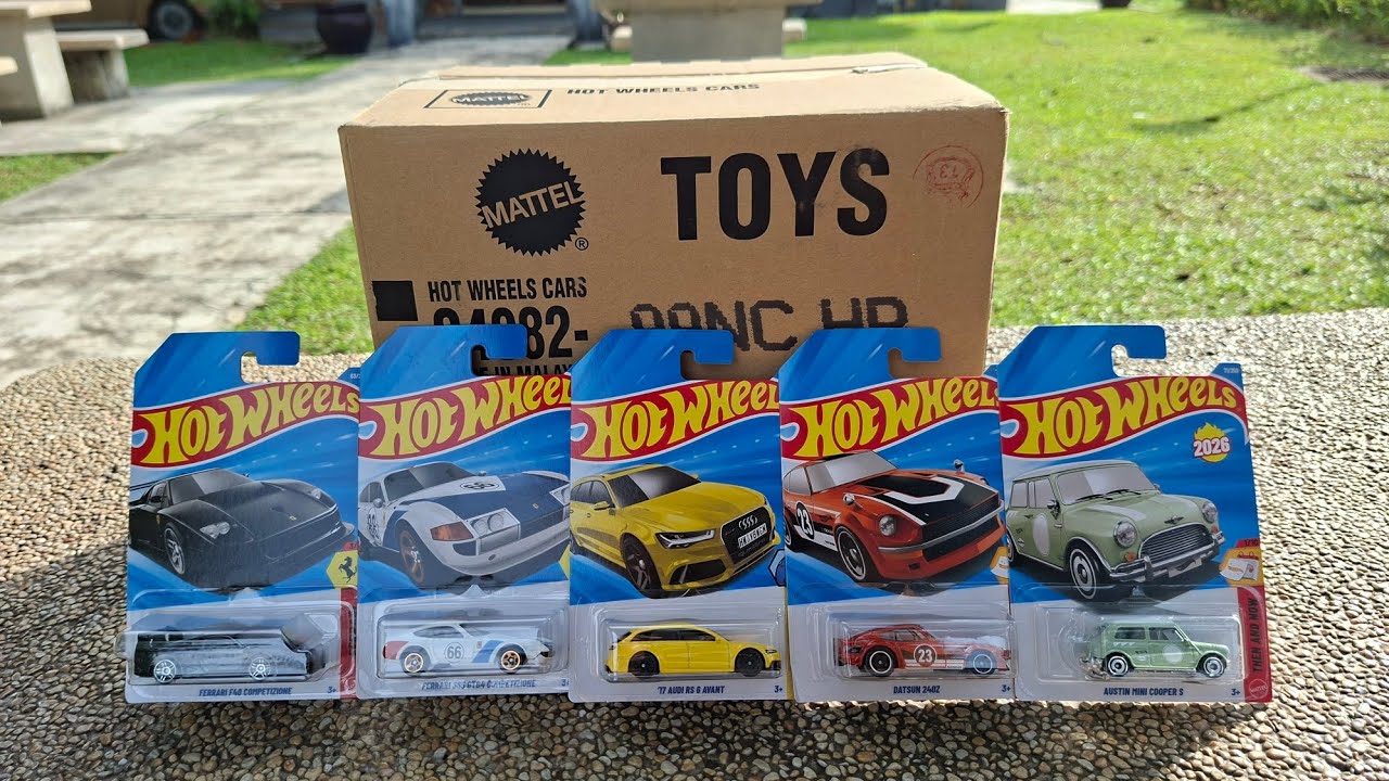Unboxing Hot Wheels Case C 2026 