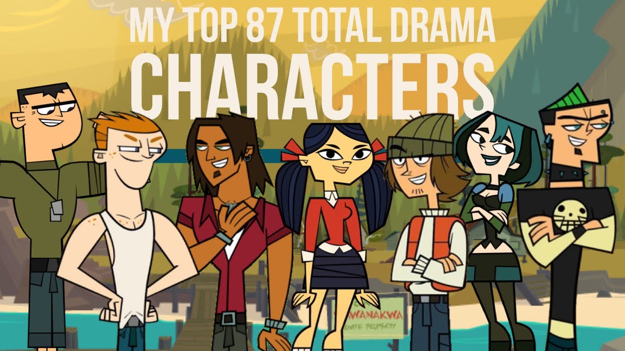 My Top 87 Total Drama Characters - YouTube