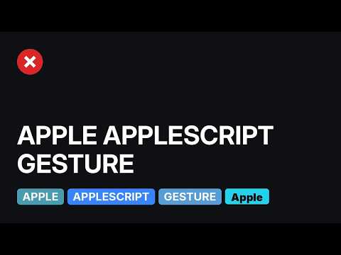 Apple: How to map buttons on my mouse with AppleScript?